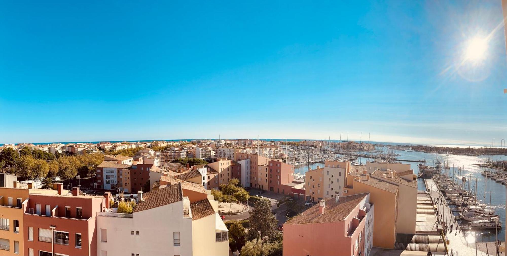 アグドCentre Port,Vue Panoramique,Clim,Balcon,Wifiアパートメント エクステリア 写真